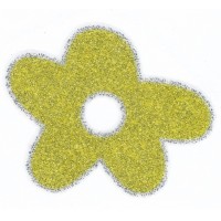 Kwiatek brokatowy